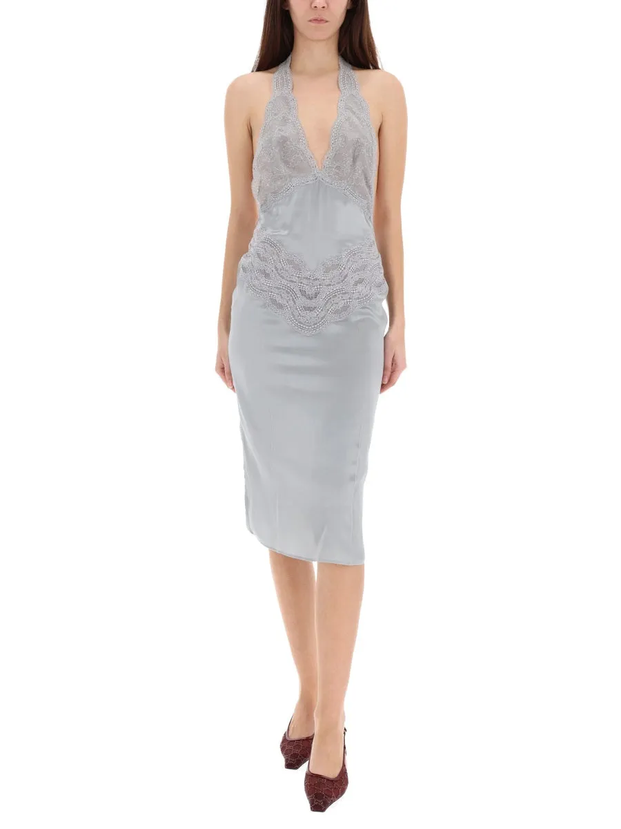 Dress Silk Satin Grey sold by Lord & Taylor product image thumbnail 3