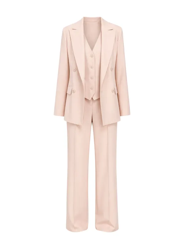Tailored Suit Powder Pink made by MaxMara