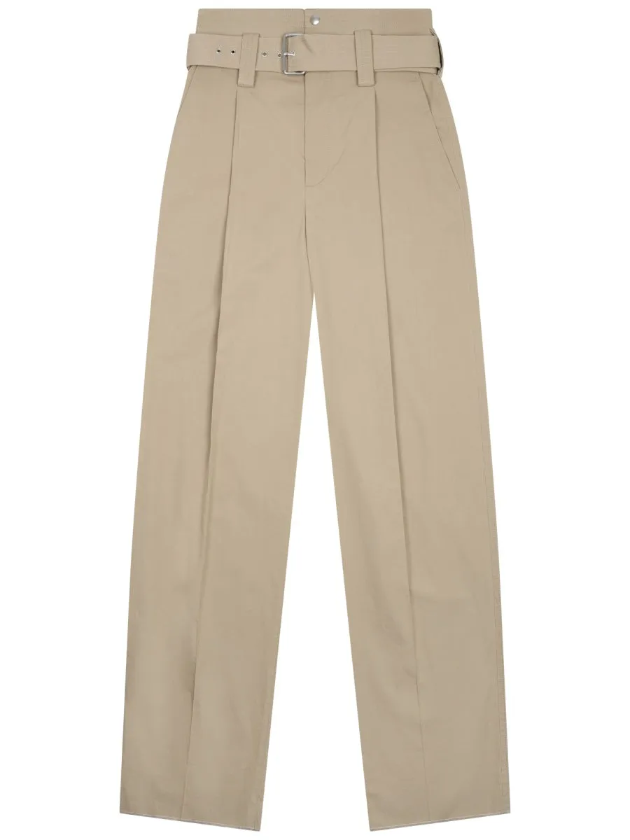 Wide-Leg Trousers Beige sold by Lord & Taylor
