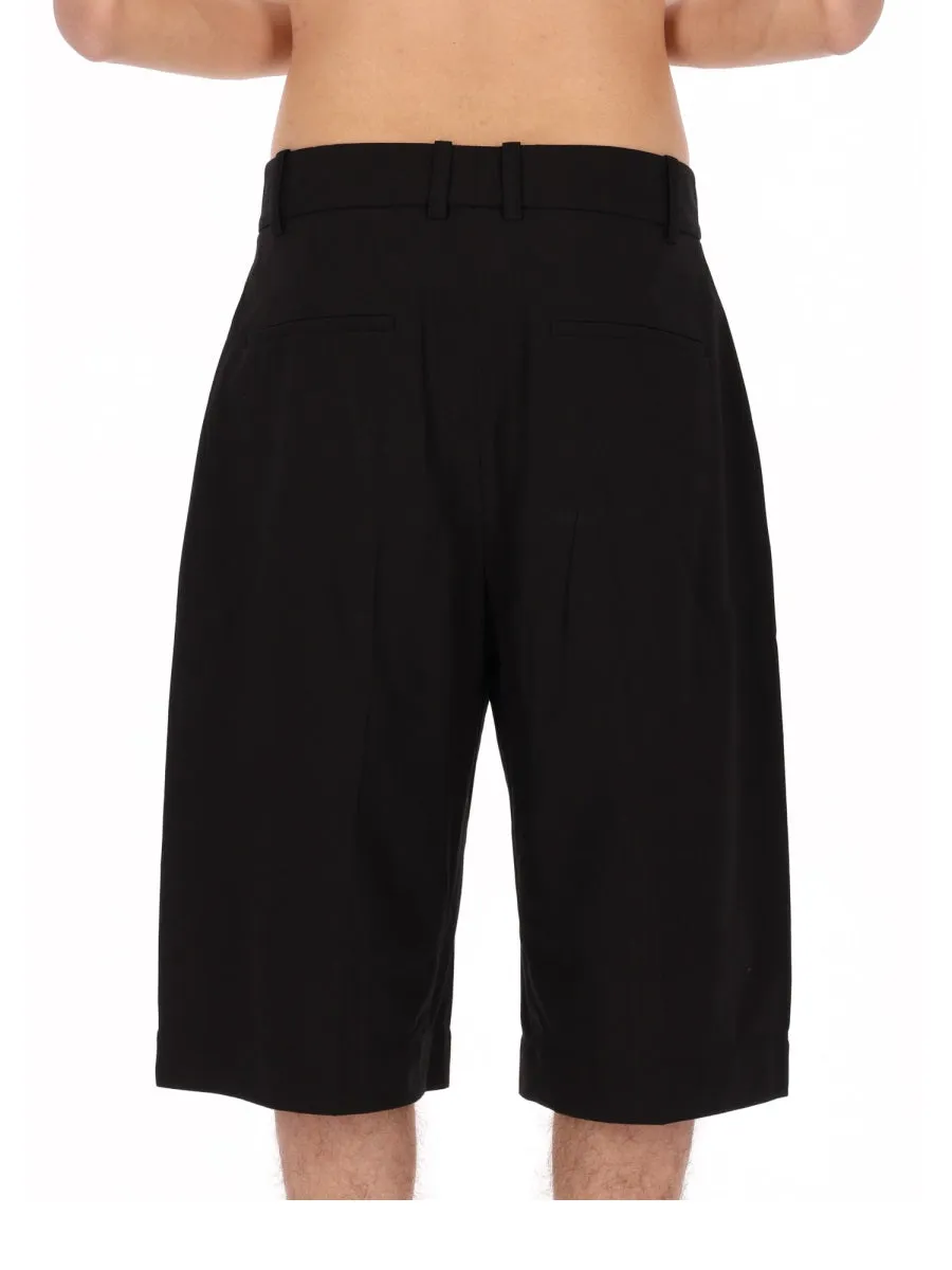 Shorts Black Cotton-Linen sold by Lord & Taylor product image thumbnail 3