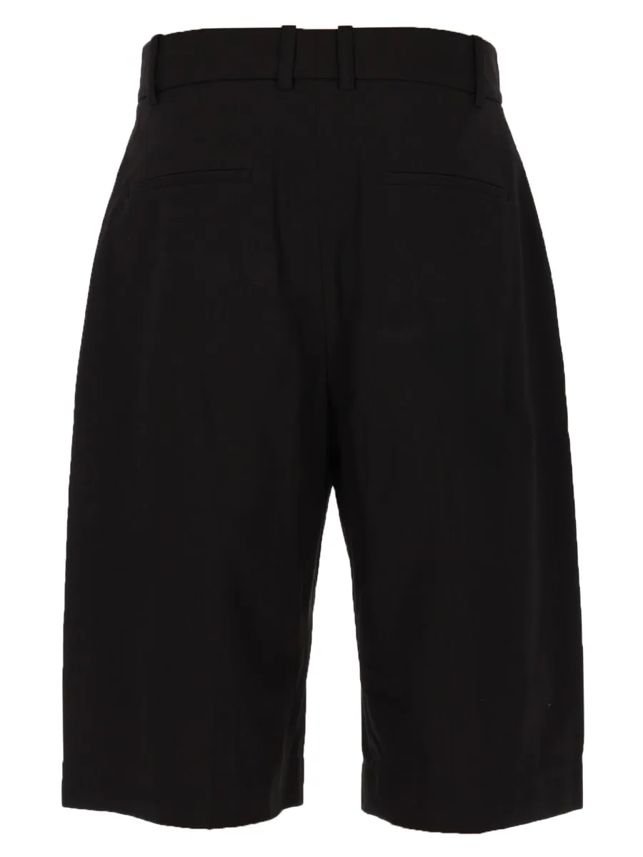 Shorts Black Cotton-Linen sold by Lord & Taylor product image thumbnail 4
