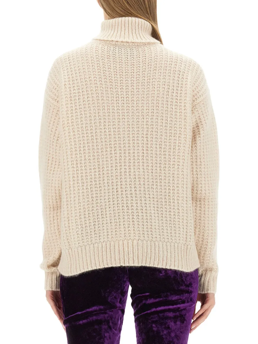 Turtleneck Sweater Silk and Cashmere Ivory sold by Lord & Taylor product image thumbnail 2