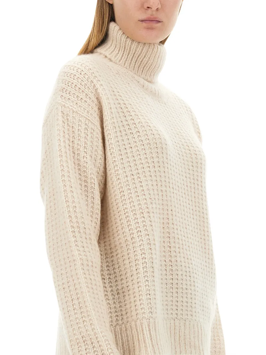 Turtleneck Sweater Silk and Cashmere Ivory sold by Lord & Taylor product image thumbnail 3