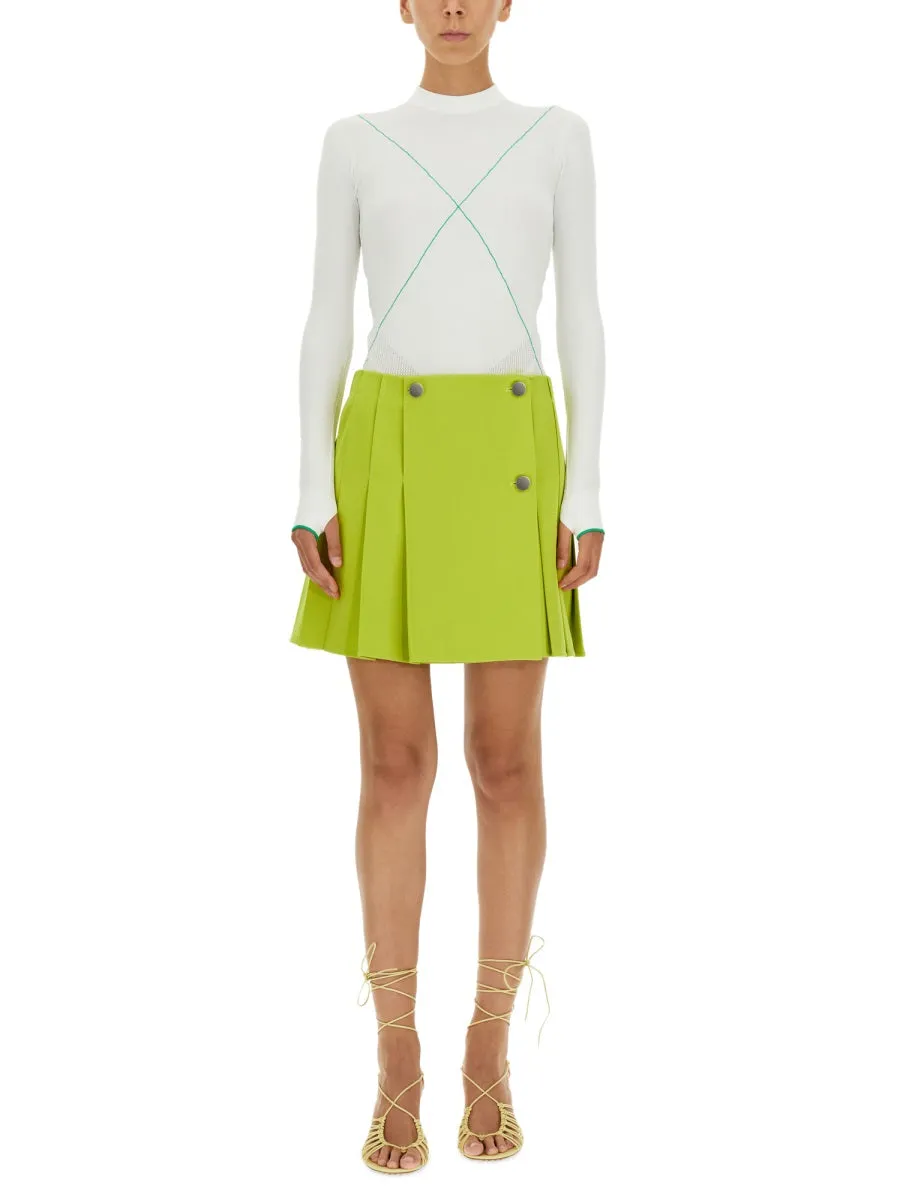 Pleated Skirt Green sold by Lord & Taylor product image thumbnail 4