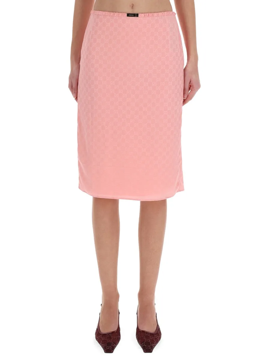 Silk Skirt Pink sold by Lord & Taylor