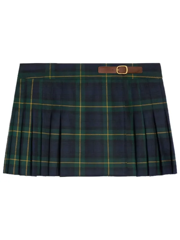 Mini Skirt in Wool made by Celine