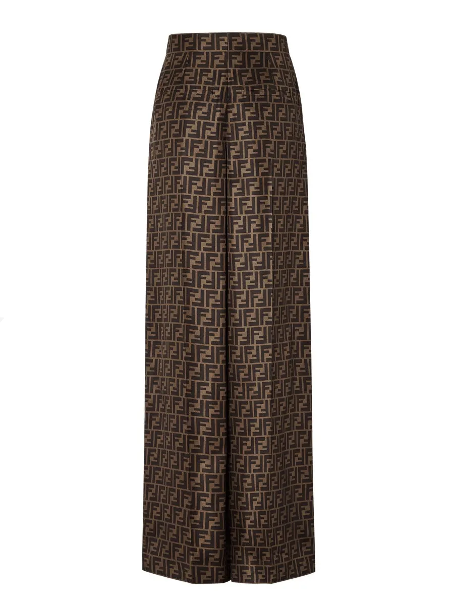 Silk Twill Trousers Brown sold by Lord & Taylor product image thumbnail 2