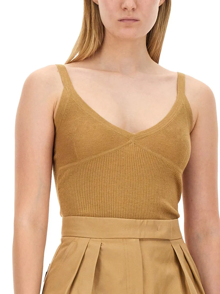Top Gallura Beige Silk-Cashmere sold by Lord & Taylor product image thumbnail 4