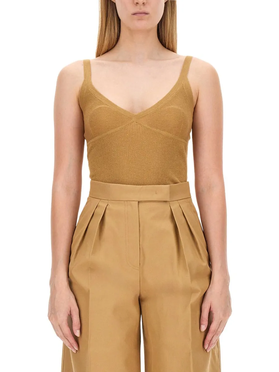 Top Gallura Beige Silk-Cashmere sold by Lord & Taylor