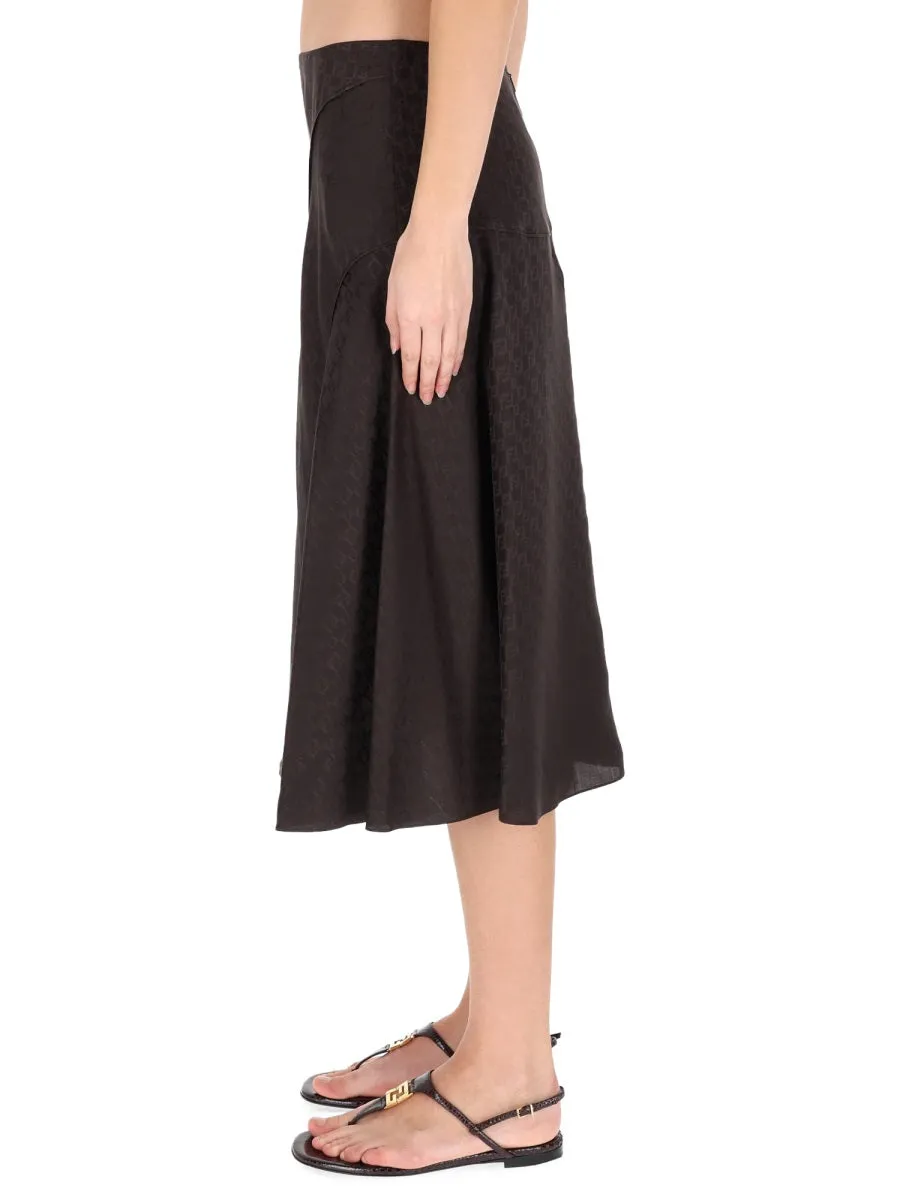 Skirt FF Silk Brown sold by Lord & Taylor product image thumbnail 3