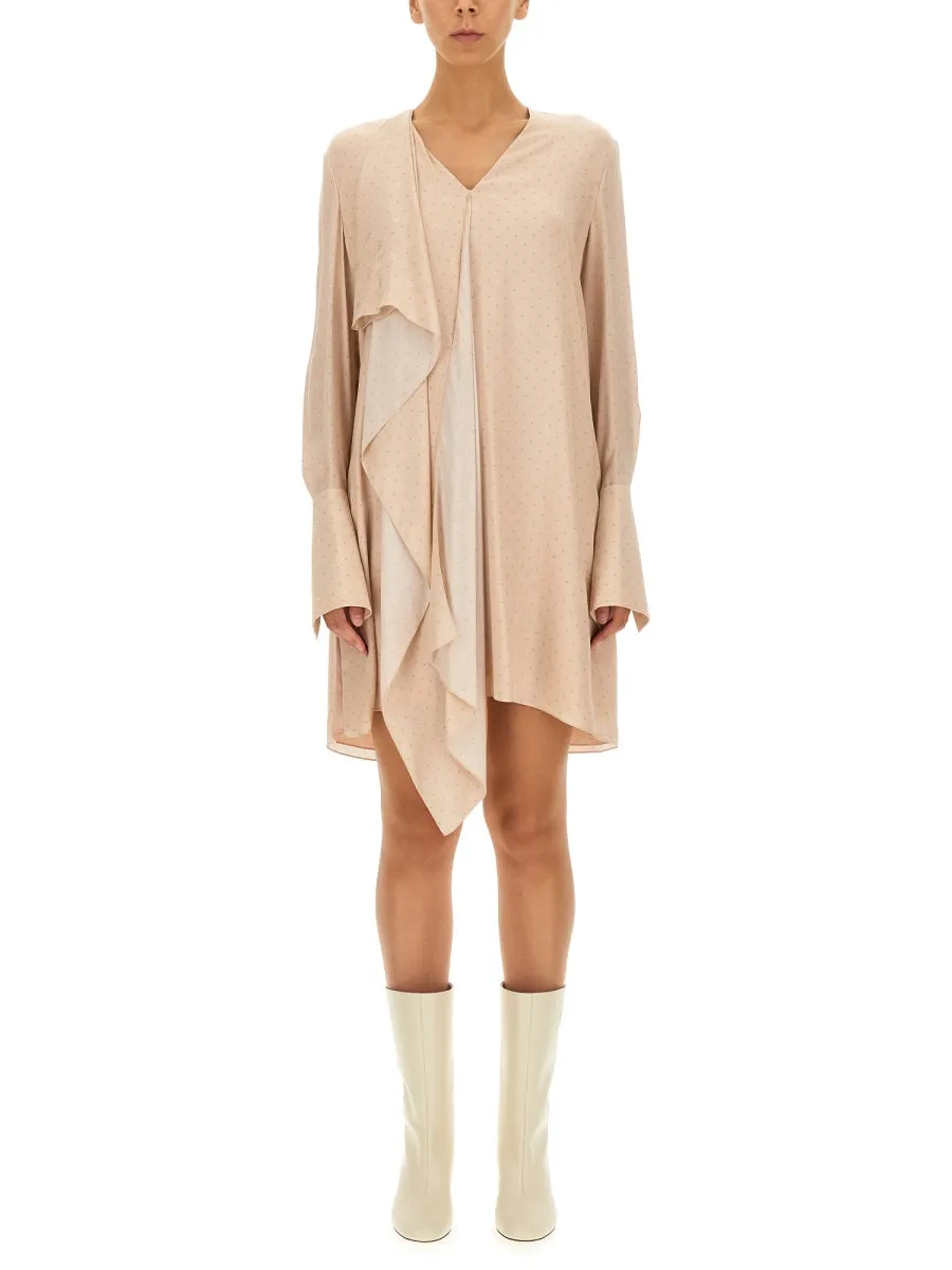 Crepe Dress Ivory sold by Lord & Taylor