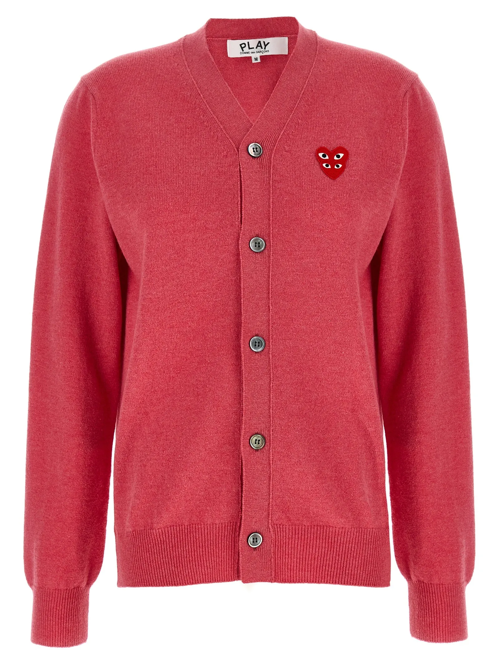 'Double Red Emblem' cardigan sold by Lord & Taylor