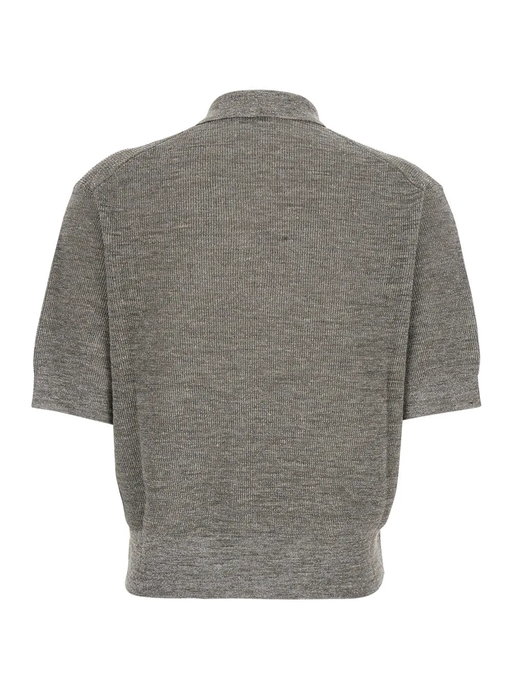 Polo Shirt Grey Linen-Blend sold by Lord & Taylor product image thumbnail 2