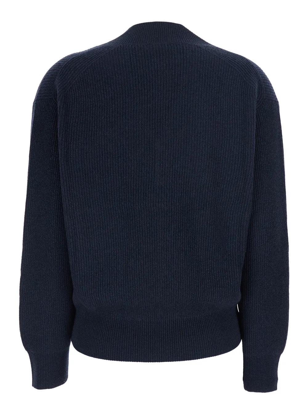 Sweater V-Neck Cashmere Blend Blue sold by Lord & Taylor product image thumbnail 2