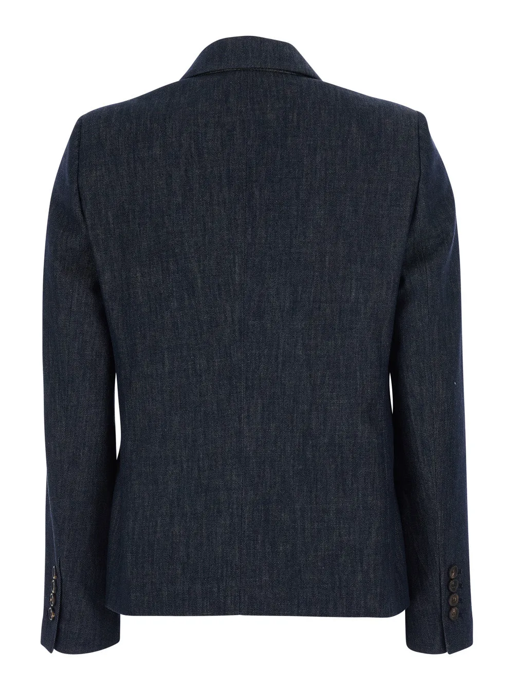 Jacket Double-Breasted Cotton Blue sold by Lord & Taylor product image thumbnail 2