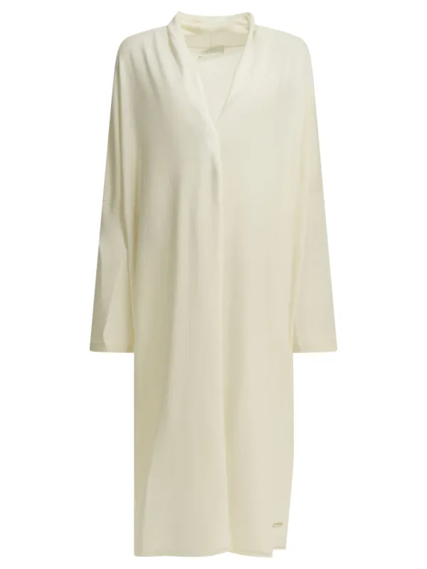 Cotton and cashmere long cardigan made by Fedeli