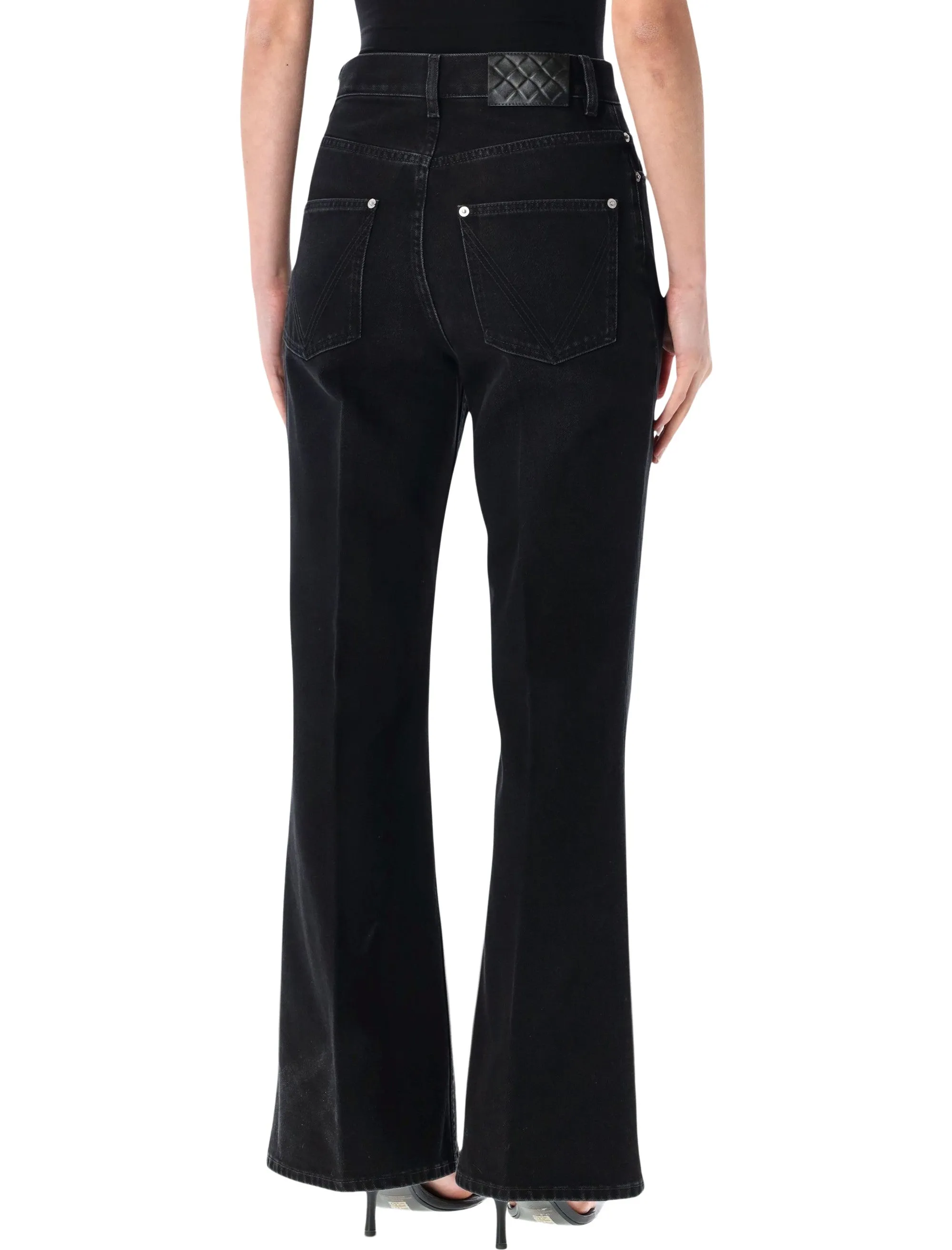 BLACK DENIM JEANS sold by Lord & Taylor product image thumbnail 2