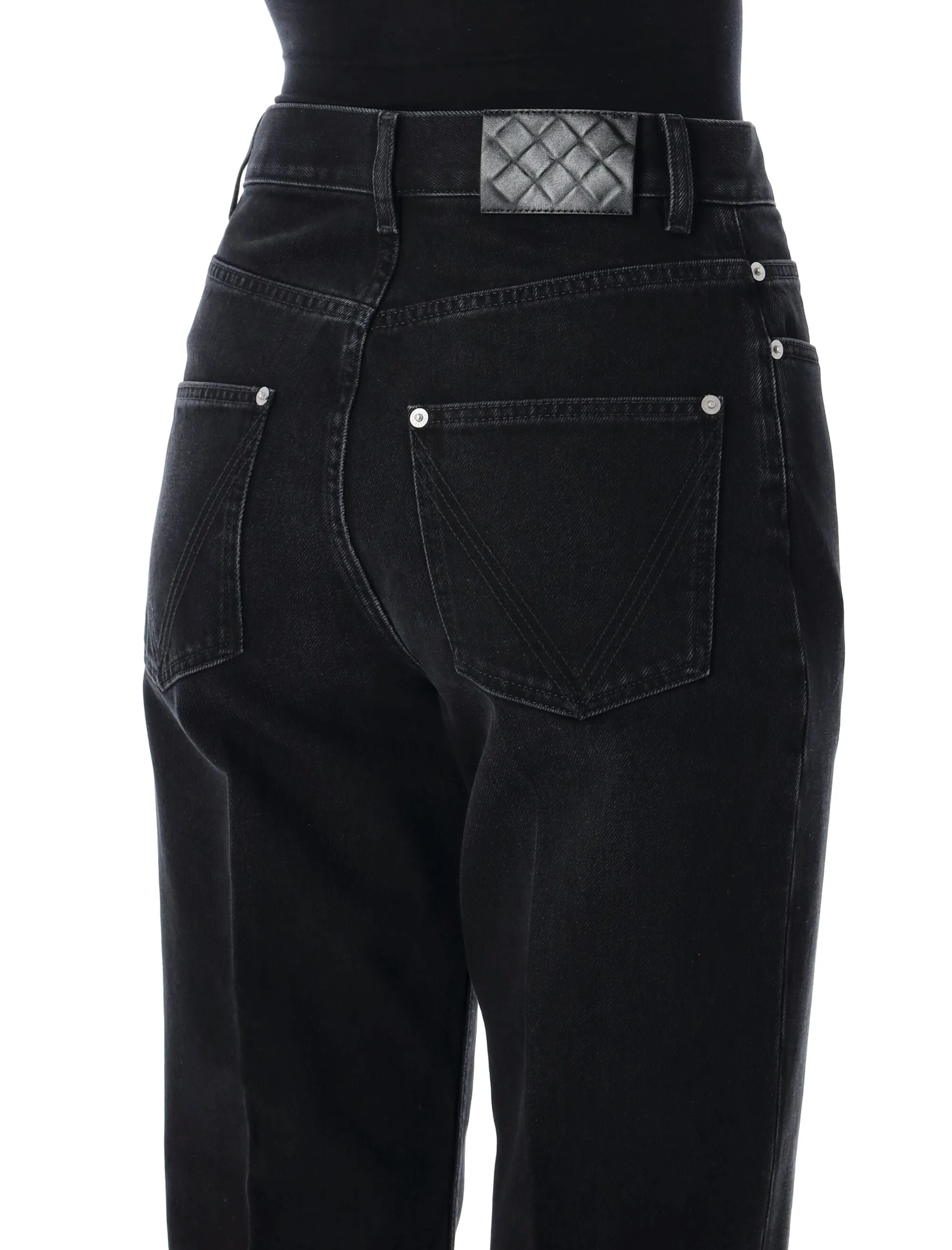 BLACK DENIM JEANS sold by Lord & Taylor product image thumbnail 3
