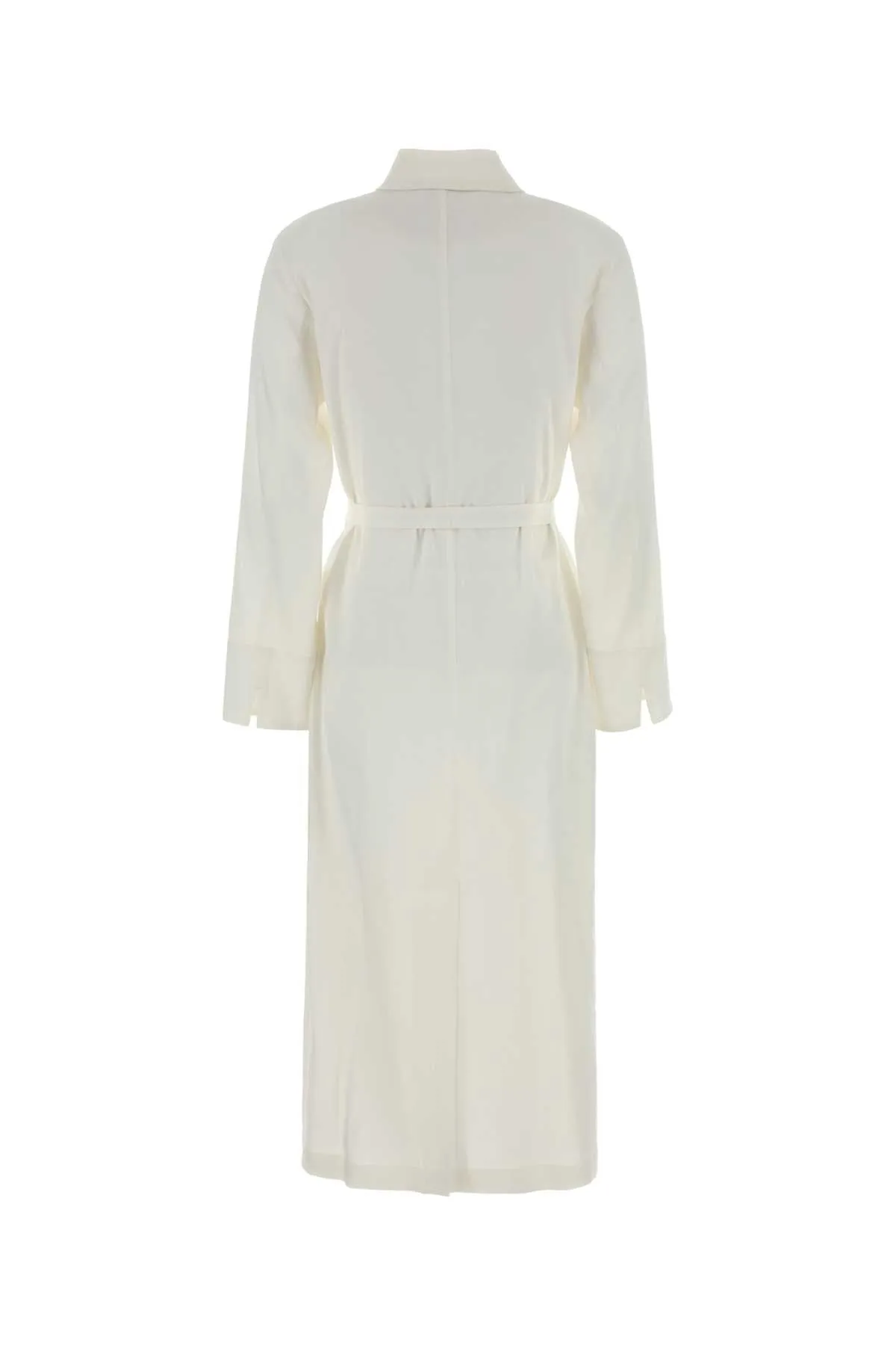 WHITE STRETCH LINEN BLEND NORDICA SHIRT DRESS sold by Lord & Taylor product image thumbnail 2