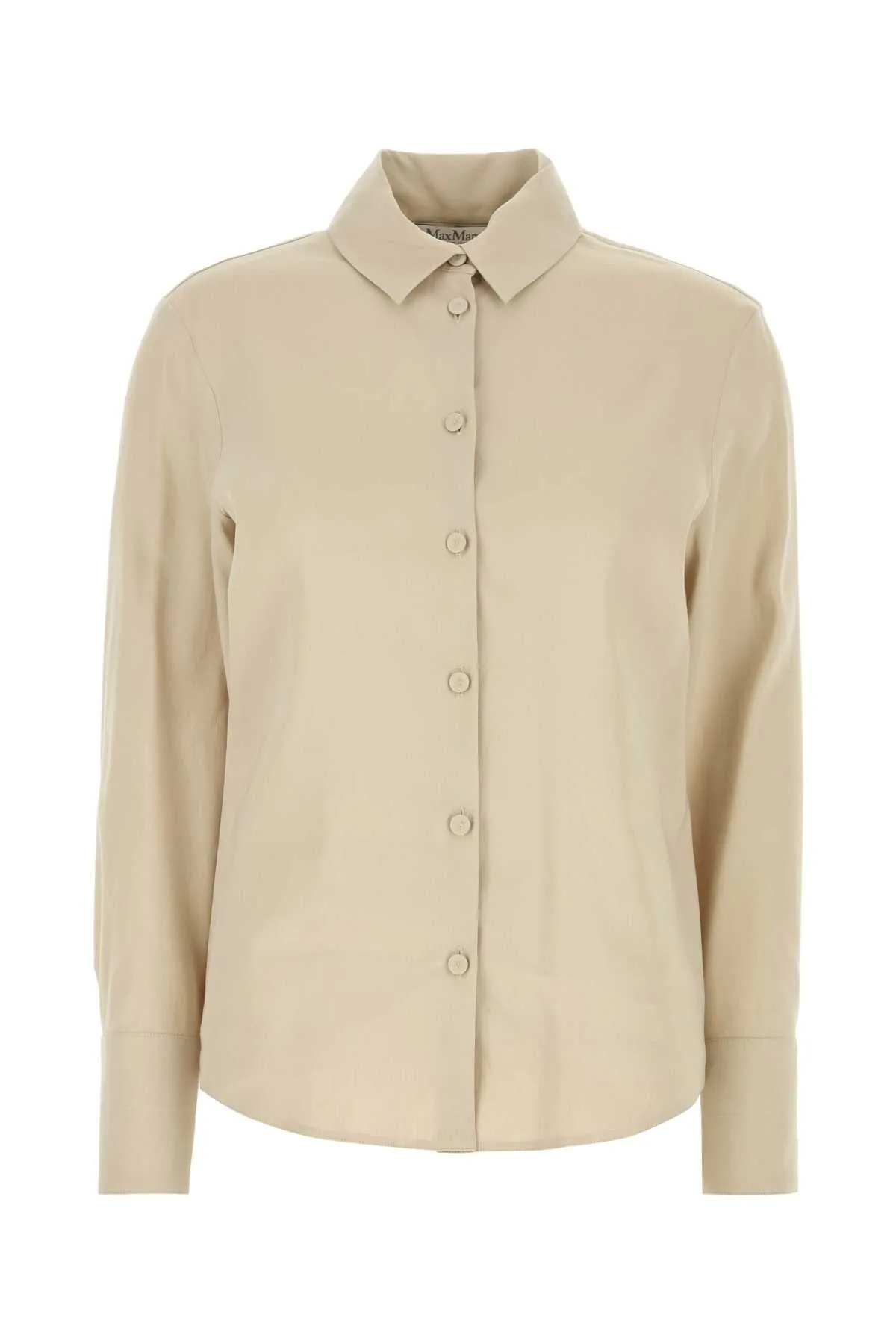 SAND LINEN BLEND BADESSE SHIRT sold by Lord & Taylor
