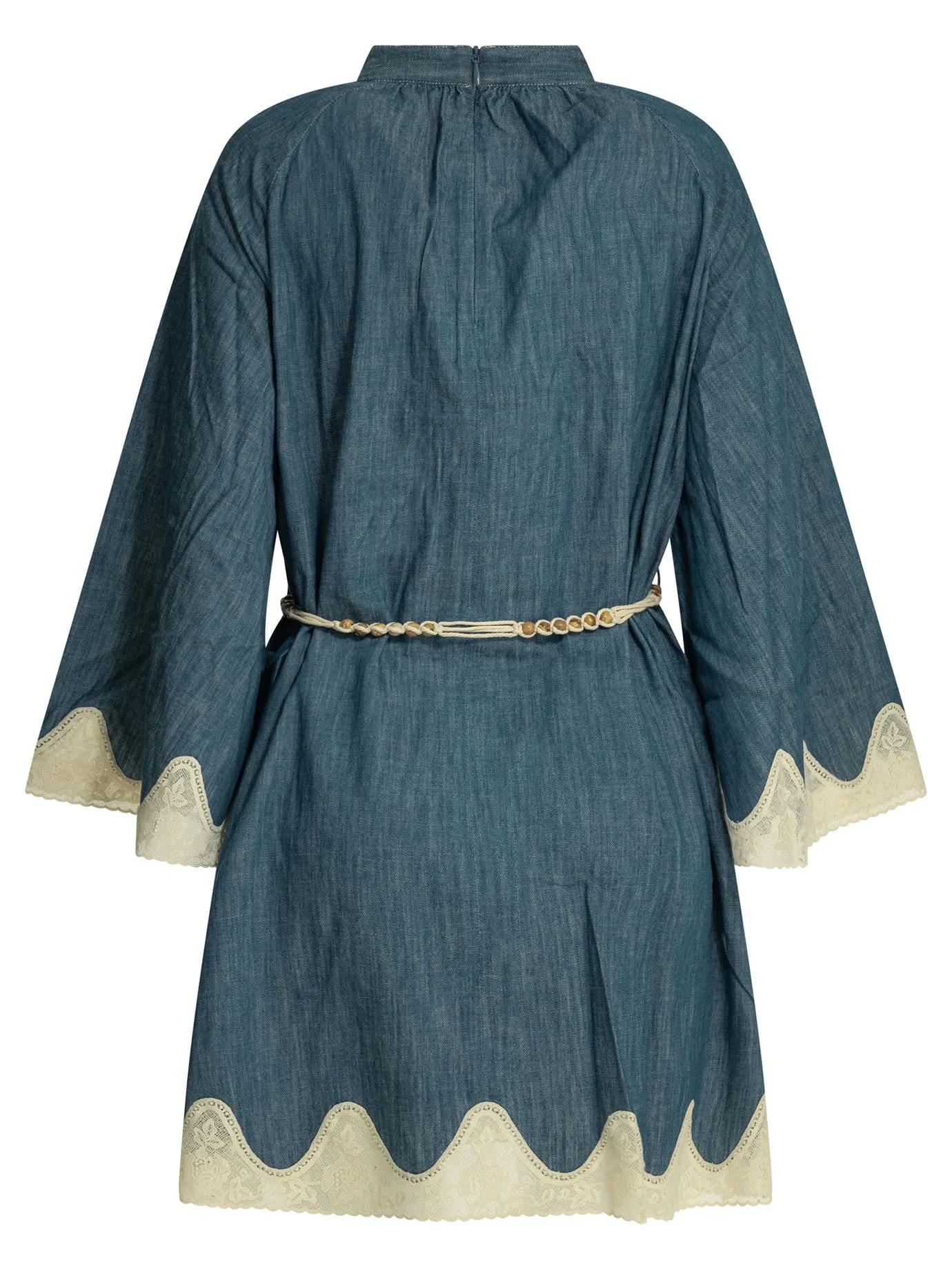AWAKEN BLUE COTTON SHORT DRESS sold by Lord & Taylor product image thumbnail 2