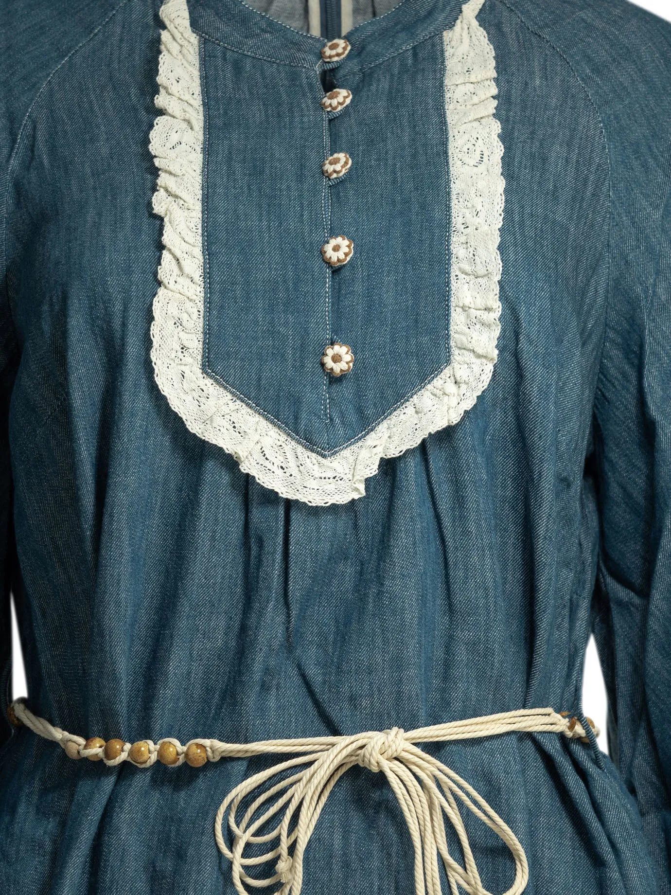AWAKEN BLUE COTTON SHORT DRESS sold by Lord & Taylor product image thumbnail 3