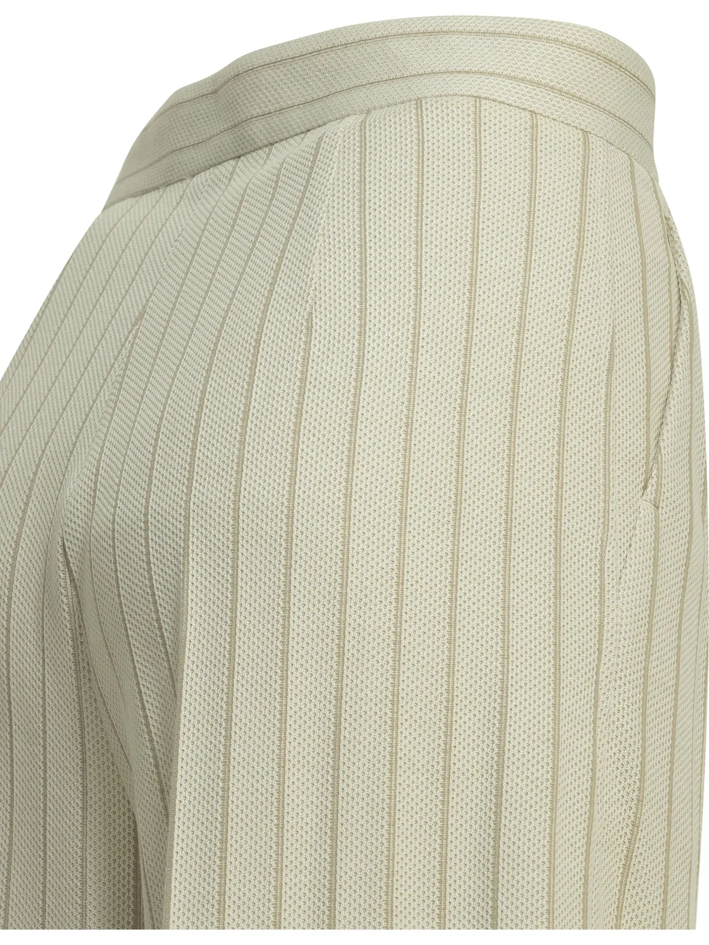 WHITE COTTON TAILORED PINSTRIPE PANTS sold by Lord & Taylor product image thumbnail 4