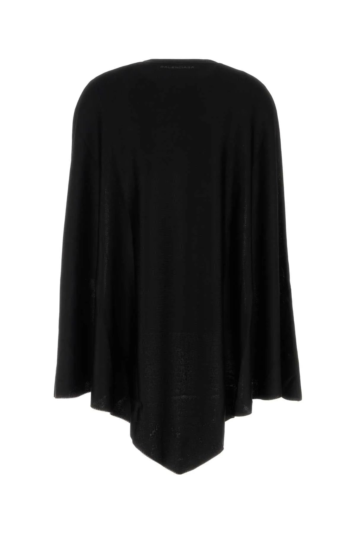 BLACK STRETCH VISCOSE BLEND CAPE sold by Lord & Taylor product image thumbnail 2