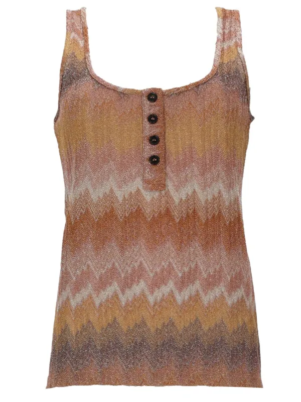 TOP CON MOTIVO SNAKE made by Missoni