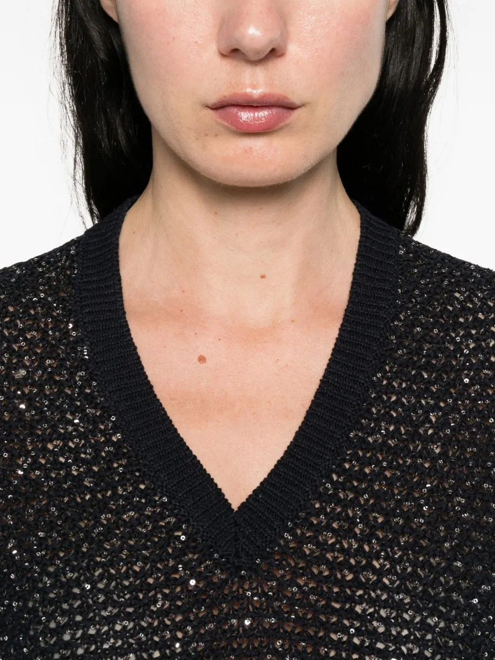 MAGLIA CON PAILLETTES sold by Lord & Taylor product image thumbnail 4