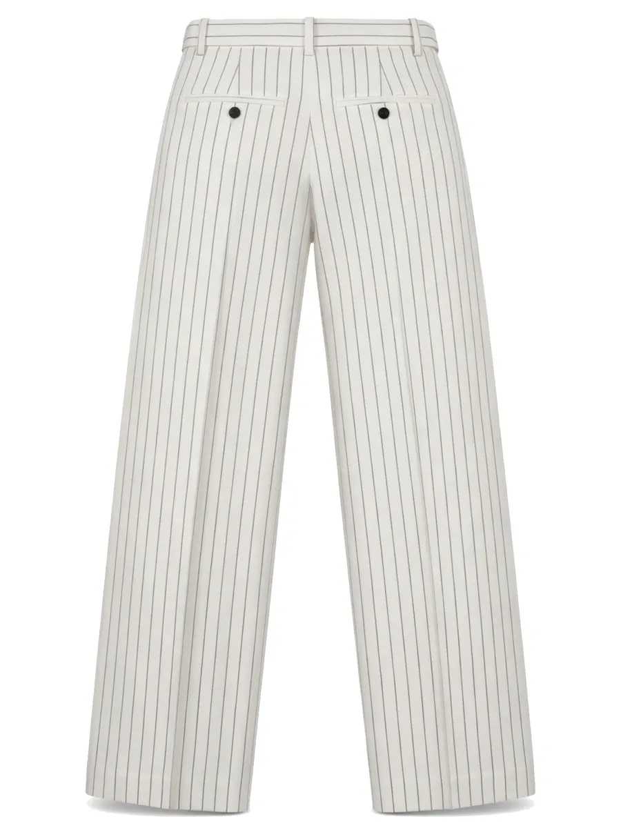 PINSTRIPE TAILORED PANTS sold by Lord & Taylor product image thumbnail 3