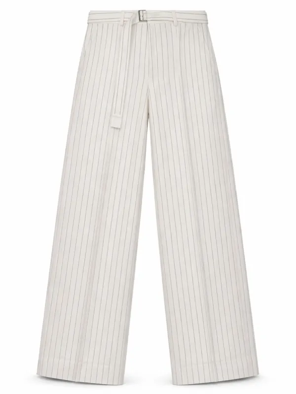 PINSTRIPE TAILORED PANTS made by Sacai