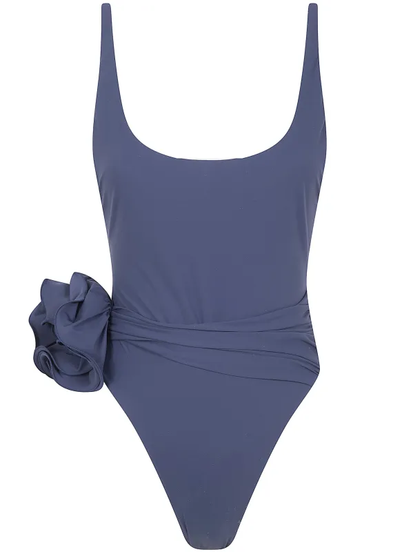 COSTUME DA BAGNO INTERO CON FIORE made by Lord & Taylor