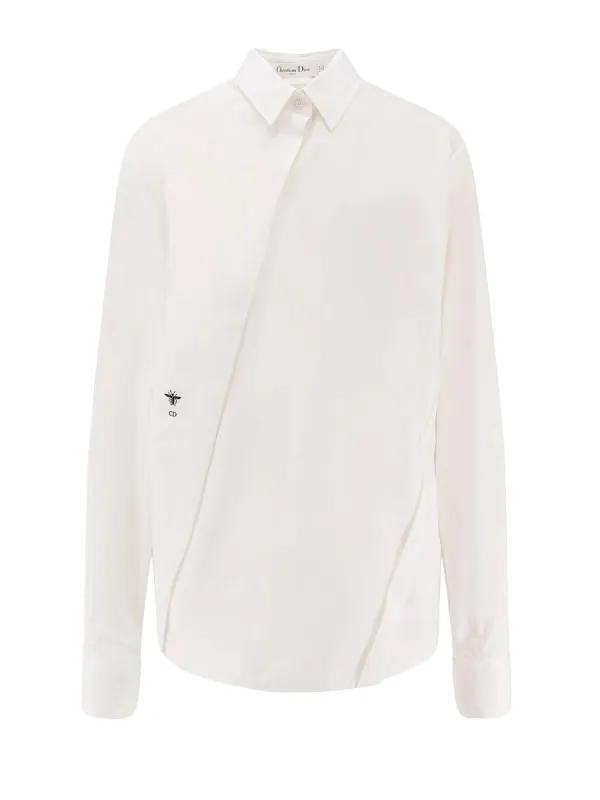 SHIRT WITH ASYMMETRICAL CLOSURE made by Dior