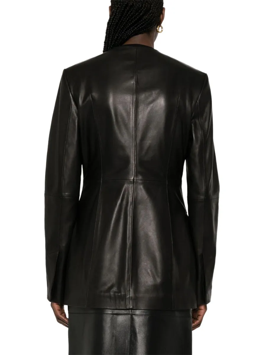 LEATHER JACKET sold by Lord & Taylor product image thumbnail 4