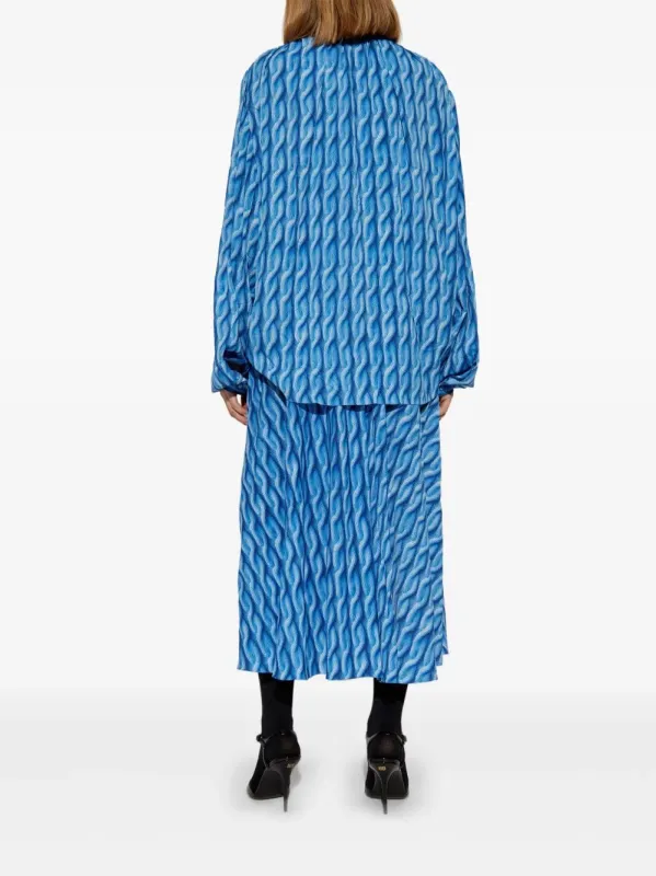 MIDI DRESS WITH PRINT made by Balenciaga