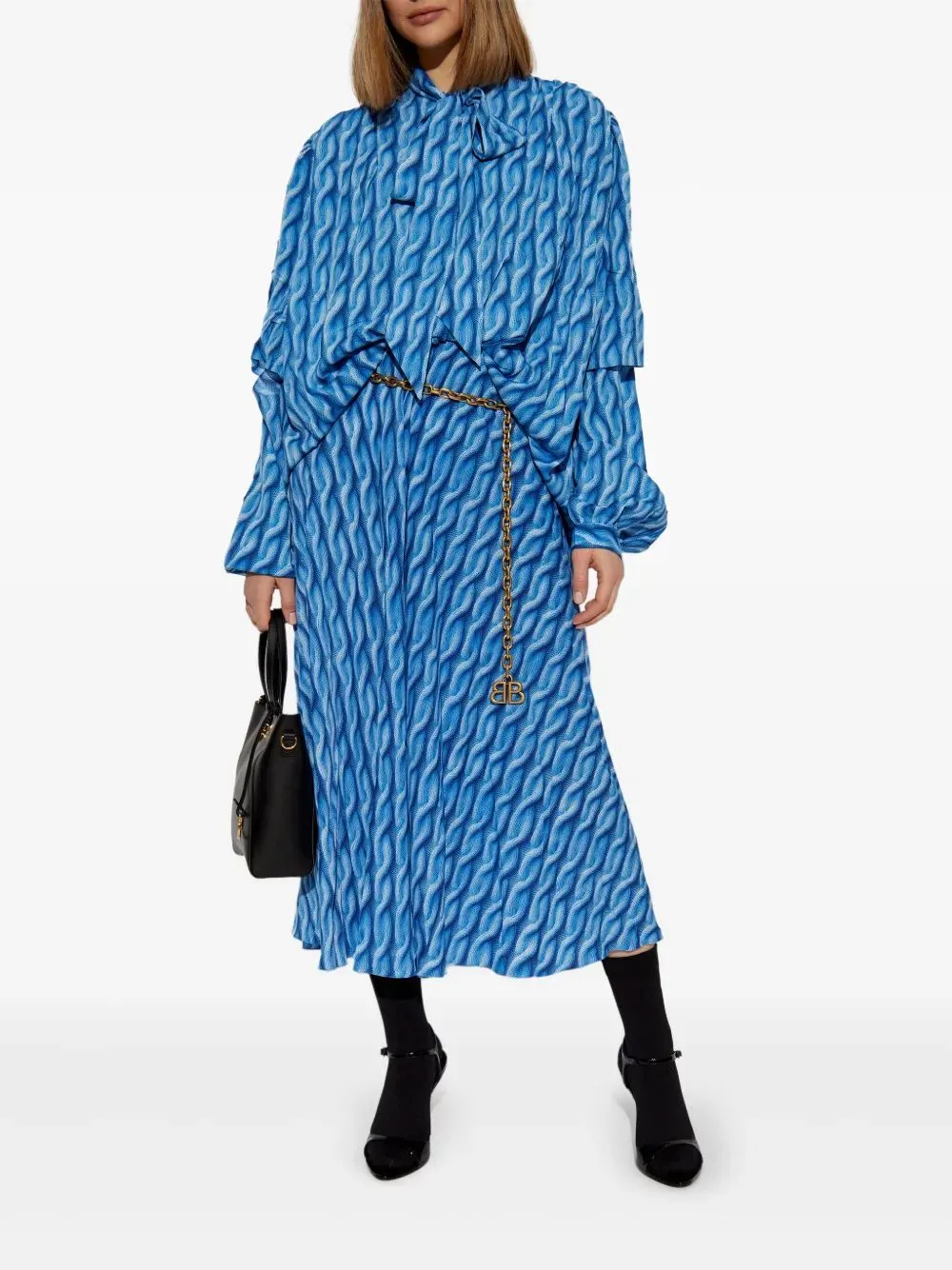 MIDI DRESS WITH PRINT sold by Lord & Taylor product image thumbnail 5