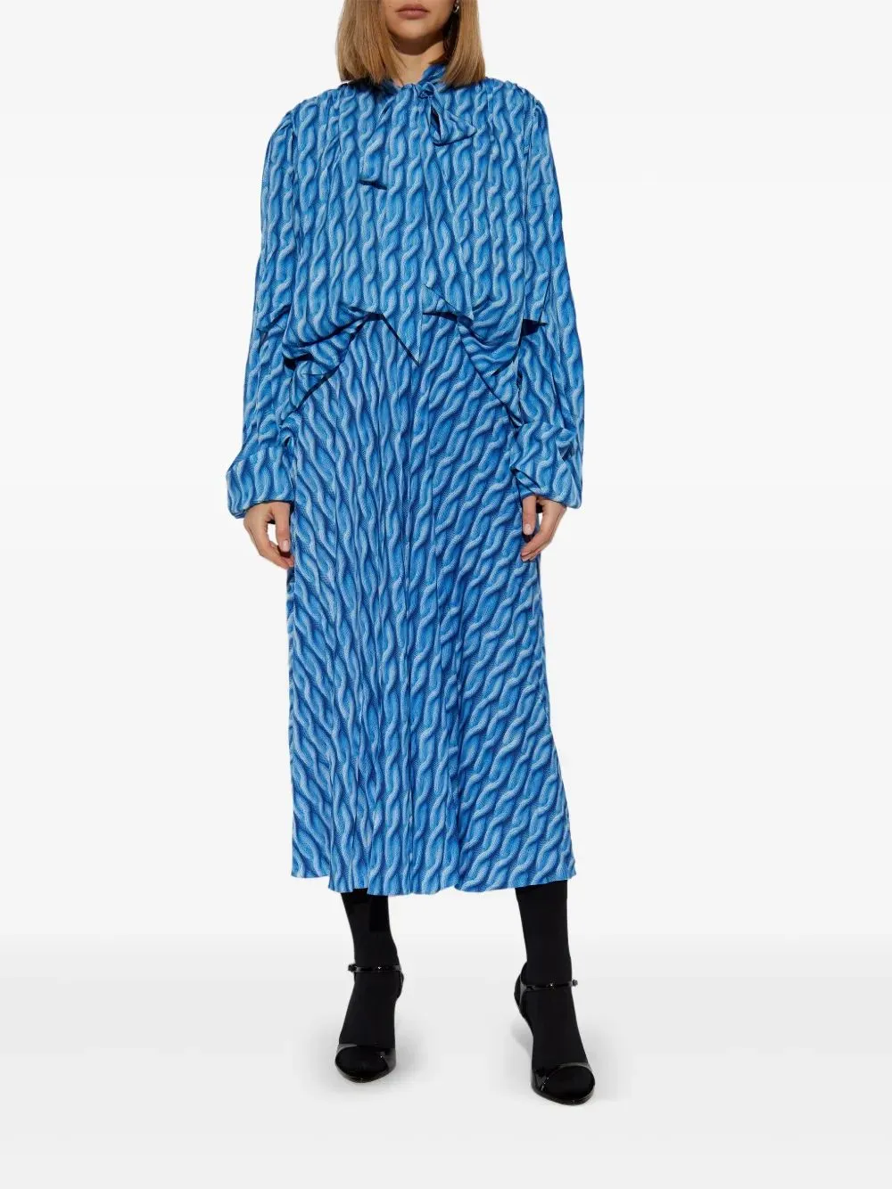 MIDI DRESS WITH PRINT sold by Lord & Taylor product image thumbnail 2