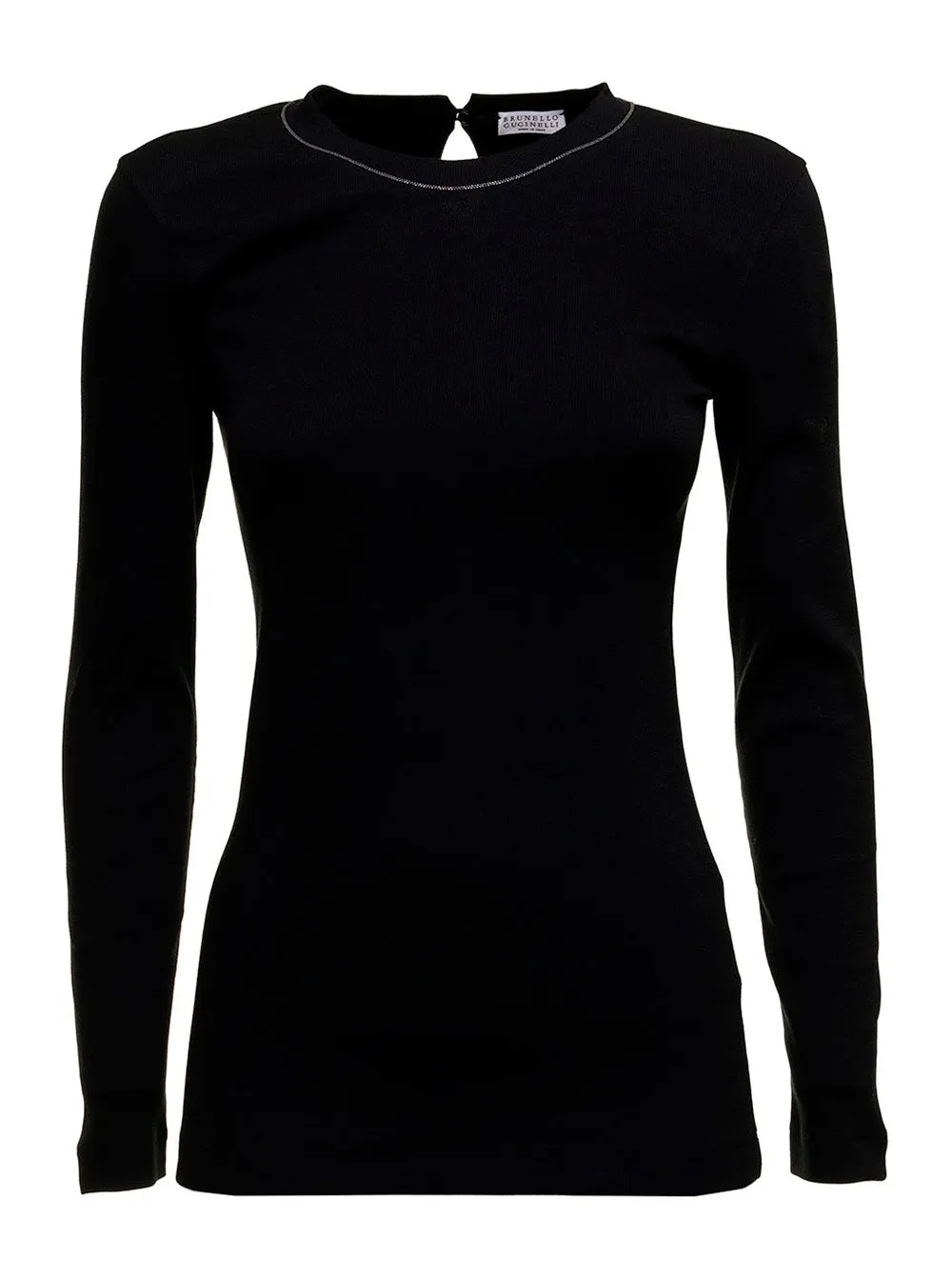 Long Sleeve T-shirt Black sold by Lord & Taylor product image thumbnail 3