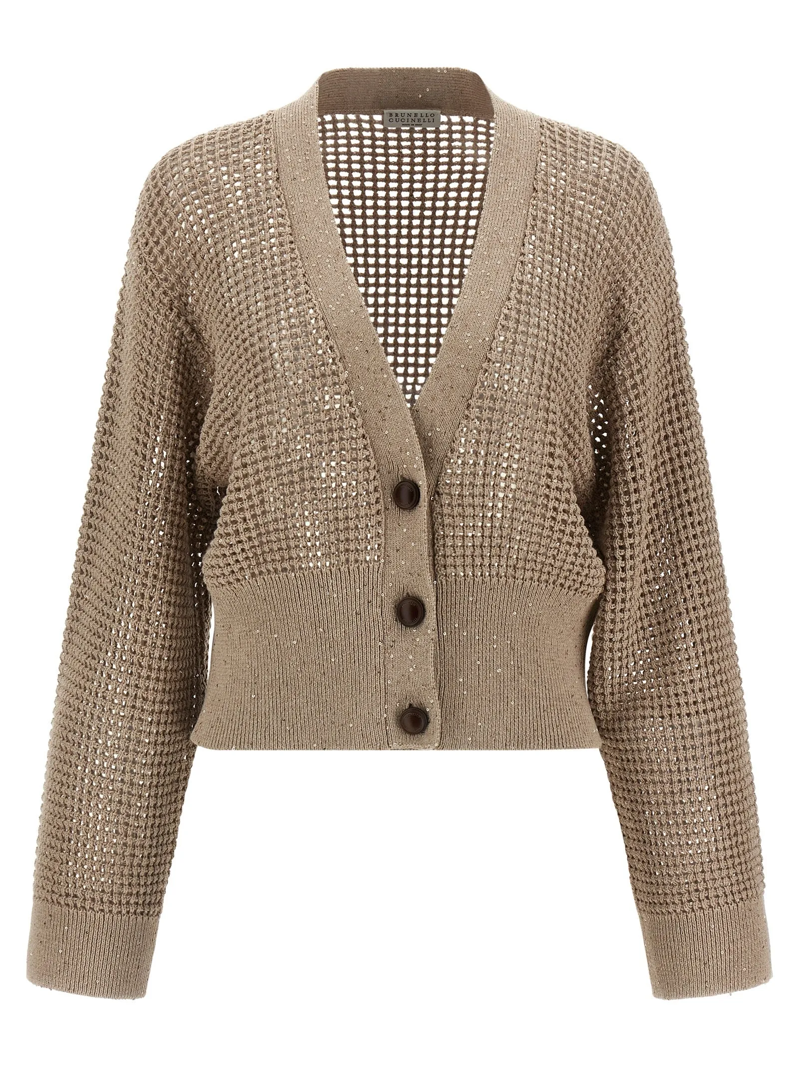 Cadrigan sequin mesh sold by Lord & Taylor