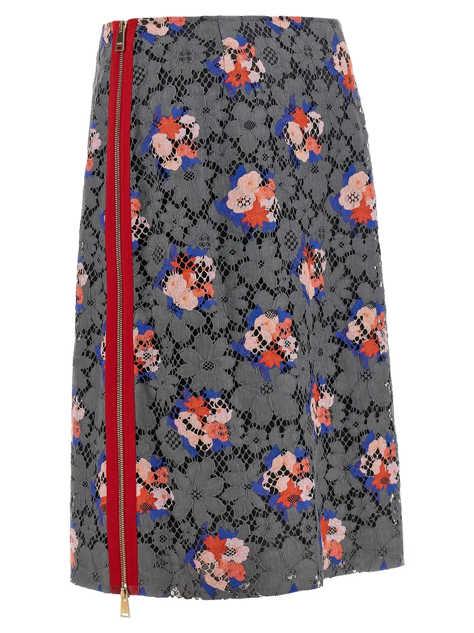 'Fendi Bouquet' lace skirt sold by Lord & Taylor product image thumbnail 3