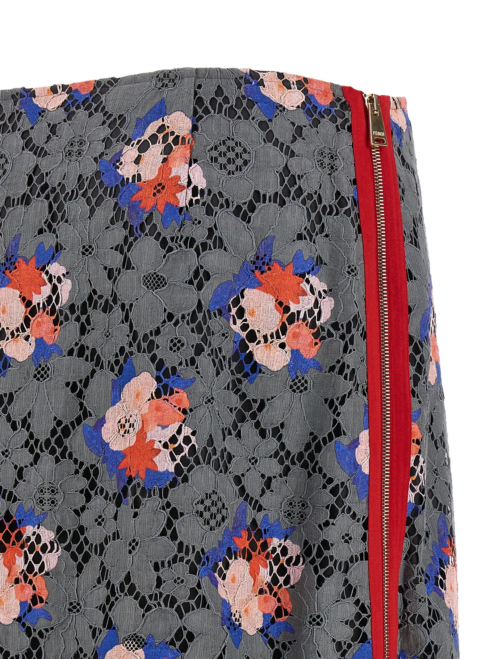 'Fendi Bouquet' lace skirt sold by Lord & Taylor product image thumbnail 5