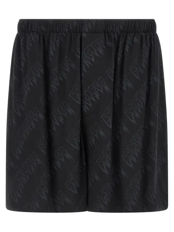 Logo shorts made by Balenciaga