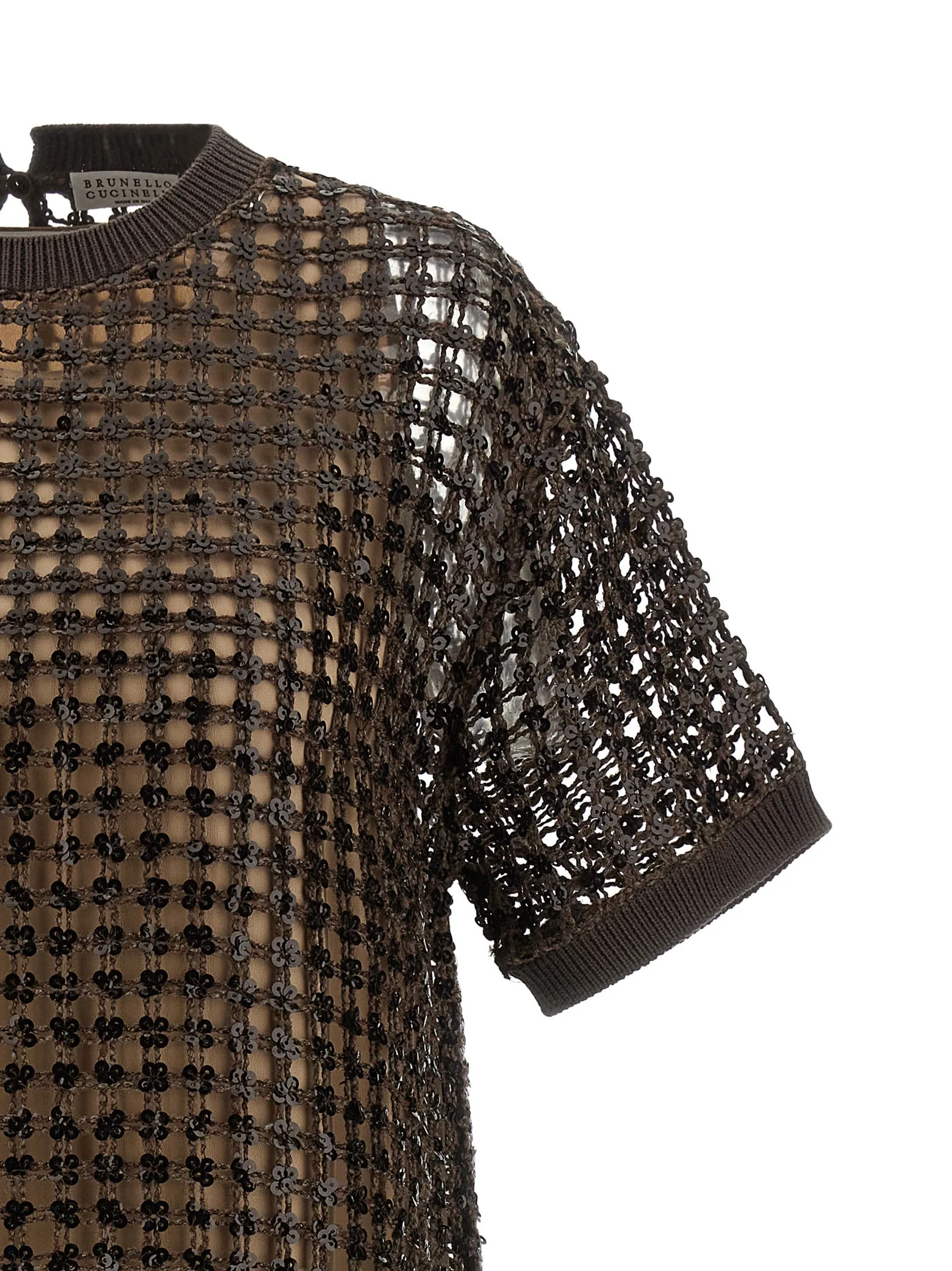 Sequin mesh dress sold by Lord & Taylor product image thumbnail 3