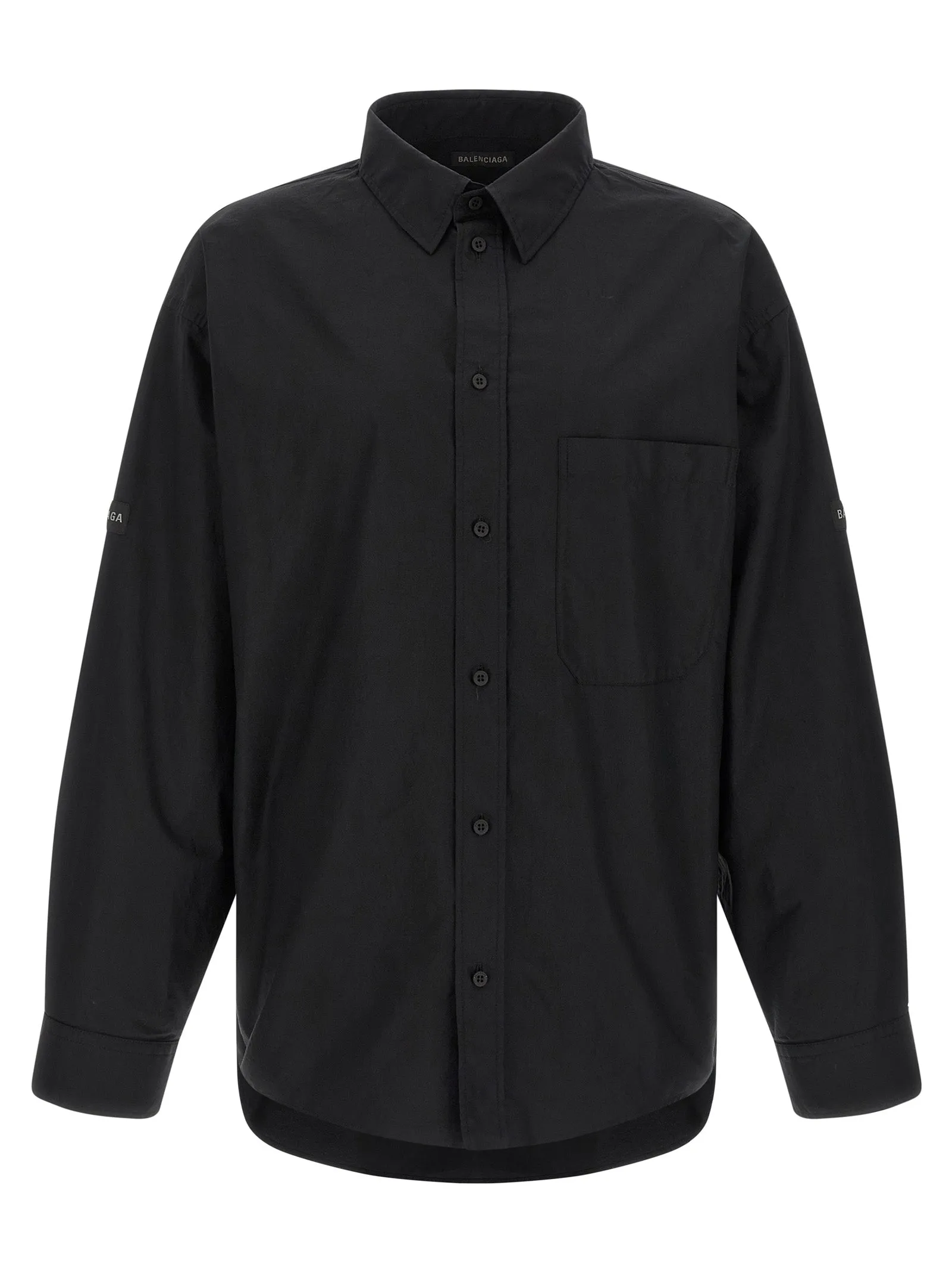 Logo patch shirt sold by Lord & Taylor