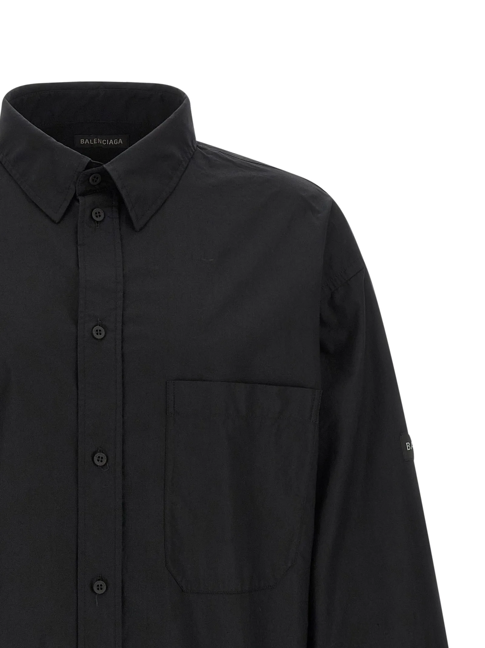 Logo patch shirt sold by Lord & Taylor product image thumbnail 3
