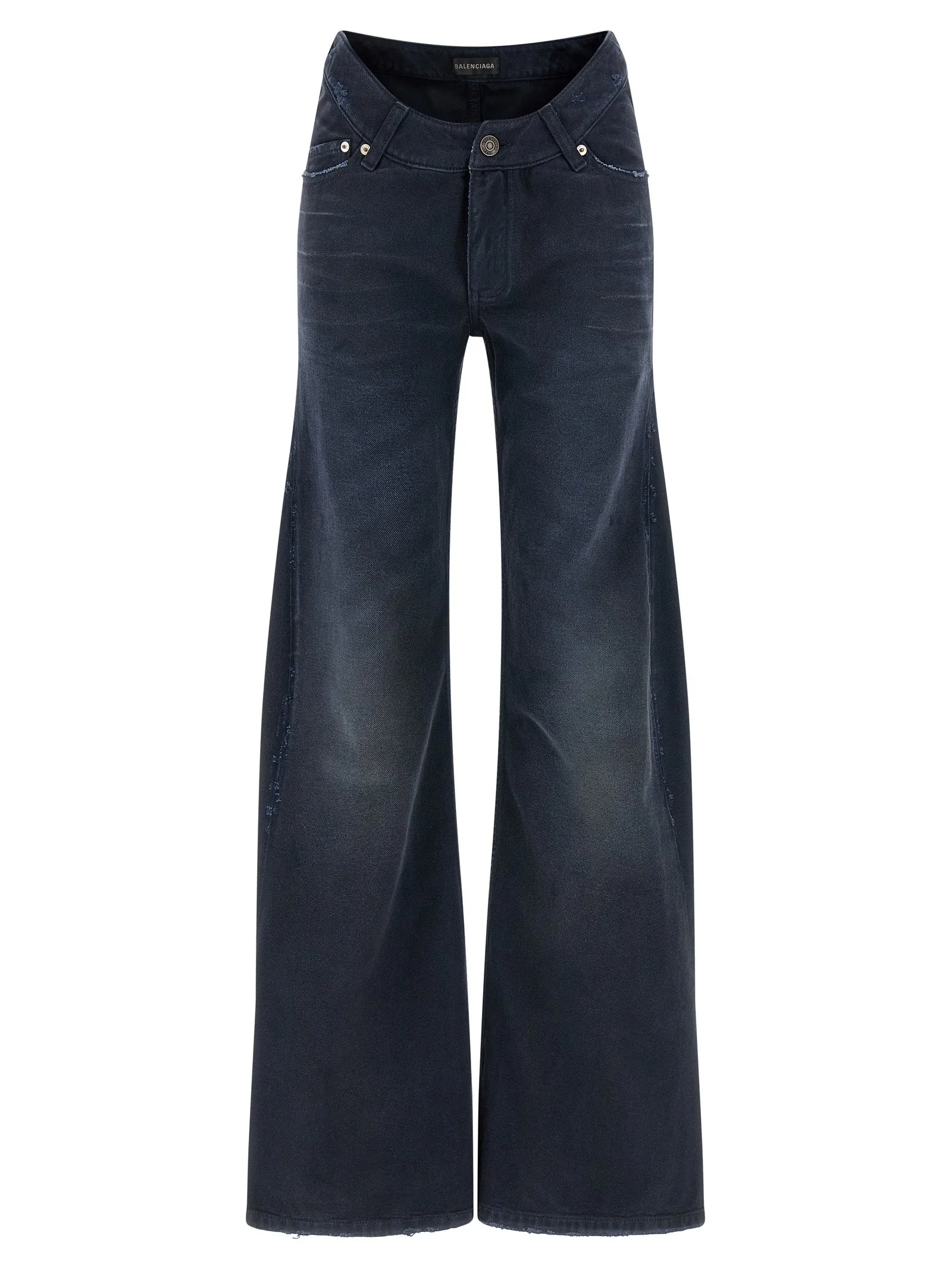 Curved waist jeans sold by Lord & Taylor