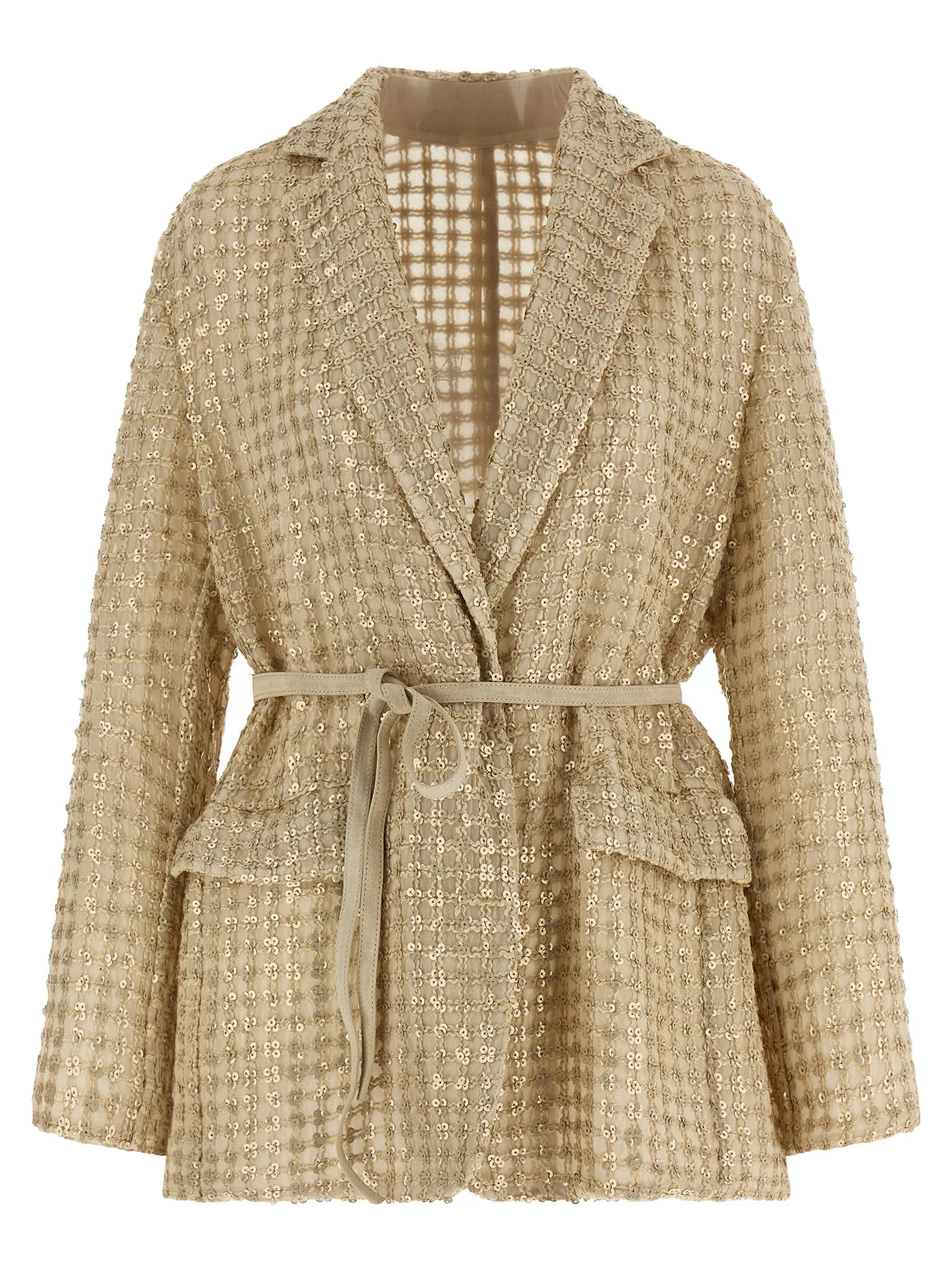 'Dazzling Net Embroidery' organza blazer sold by Lord & Taylor