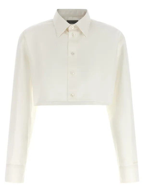 Cropped shirt made by Balenciaga