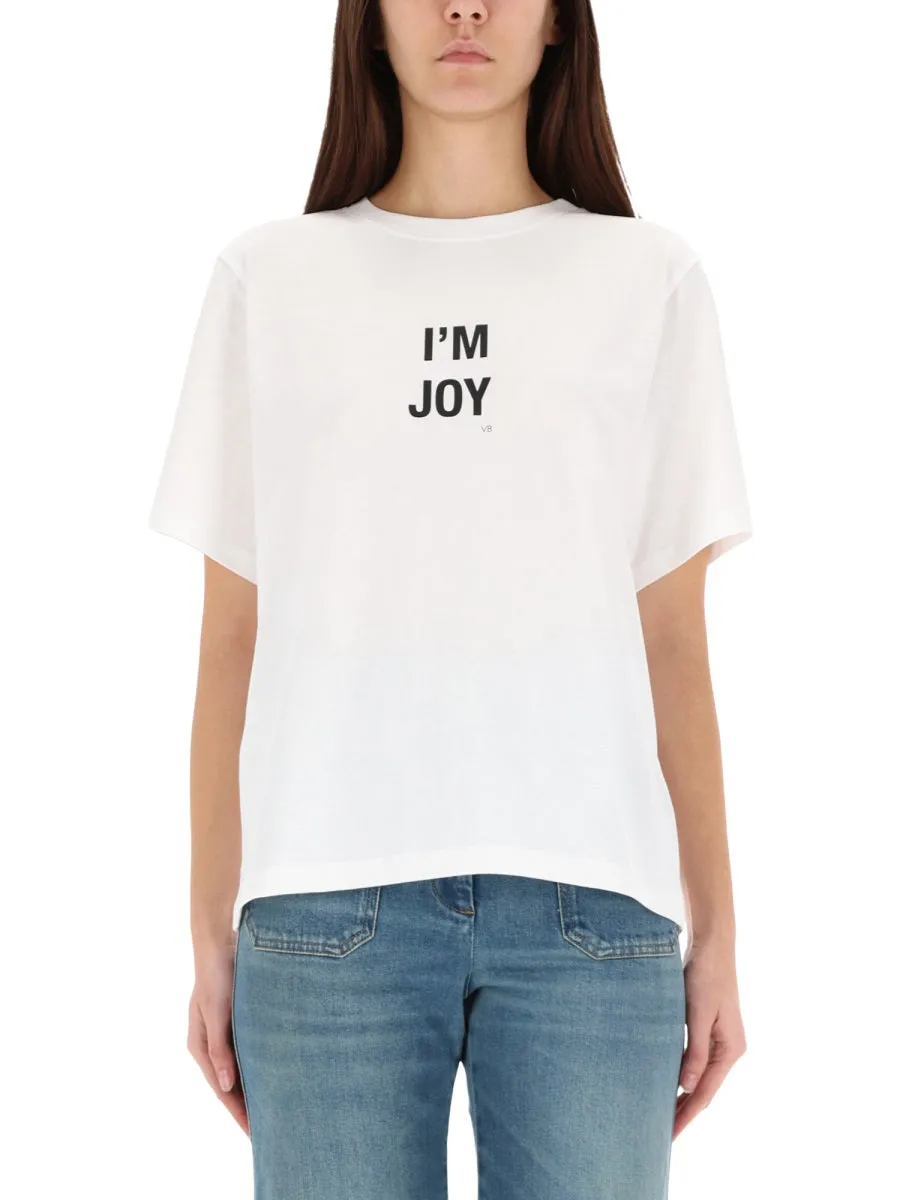 Slogan T-Shirt in White sold by Lord & Taylor
